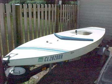 1978 Sunfish sailboat