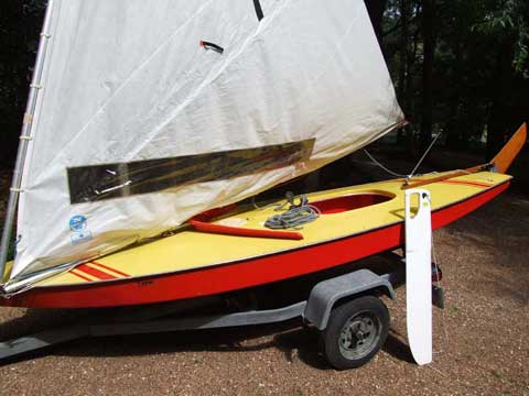Sunfish sailboat