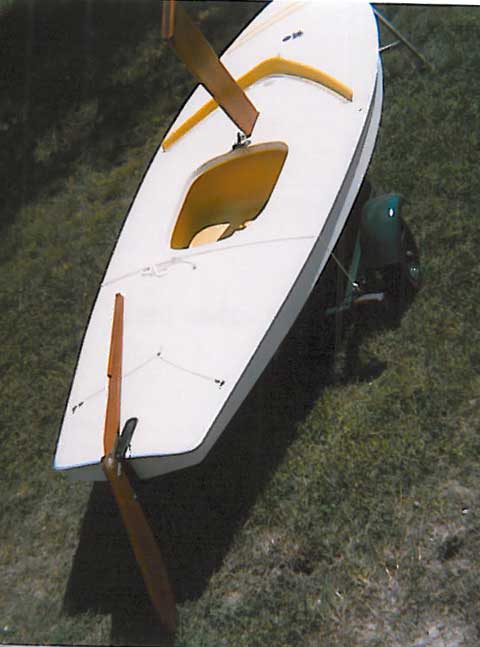 Sunfish sailboat