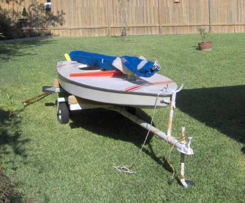 Sunfish sailboat