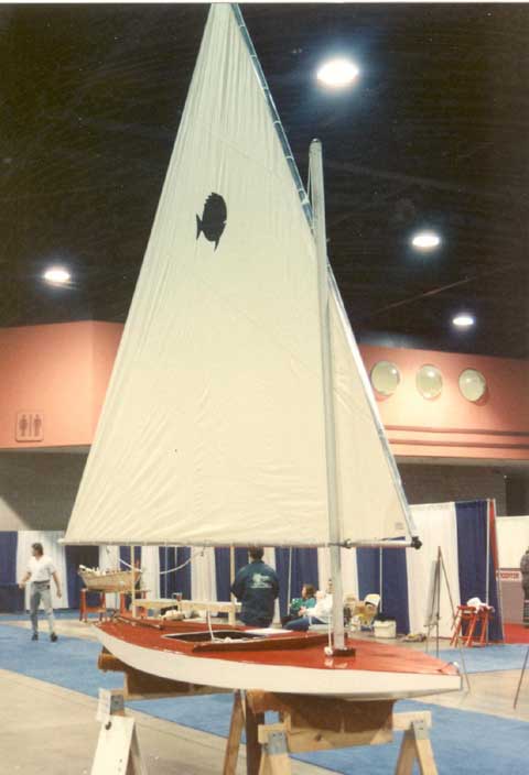 Sunfish sailboat