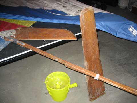 Sunfish sailboat