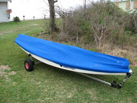 Sunfish sailboat