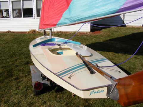 Sunfish sailboat