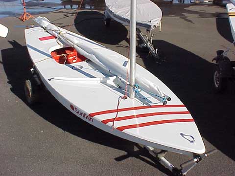 Sunfish sailboat