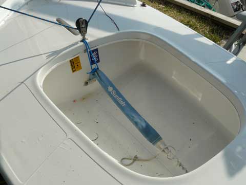 Sunfish sailboat