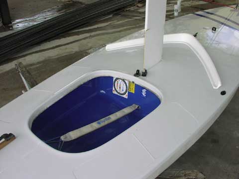 Sunfish sailboat