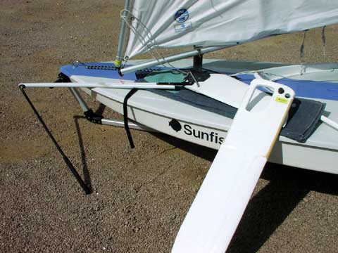 Sunfish sailboat