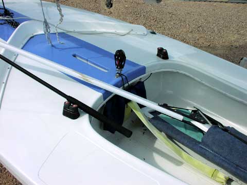 Sunfish sailboat
