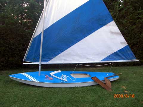 Sunfish sailboat
