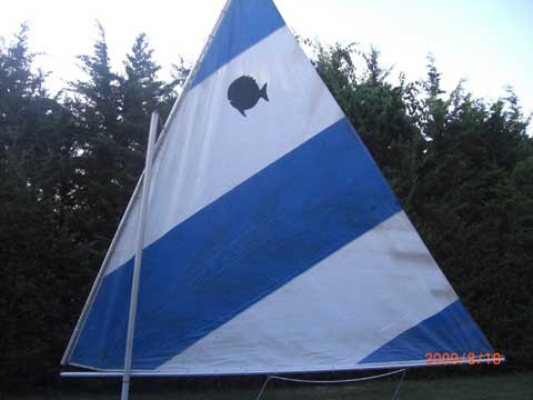 Sunfish sailboat