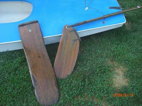 Sunfish sailboat
