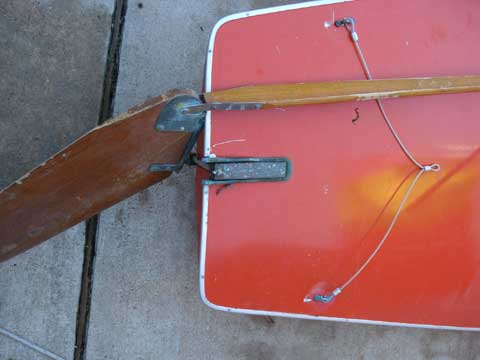 Sunfish sailboat