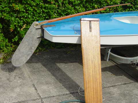 Sunfish sailboat