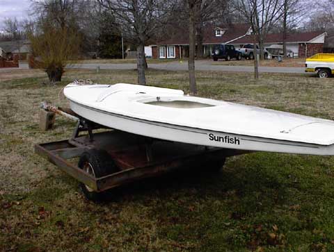 Sunfish, 1990, Tulsa, Oklahoma sailboat