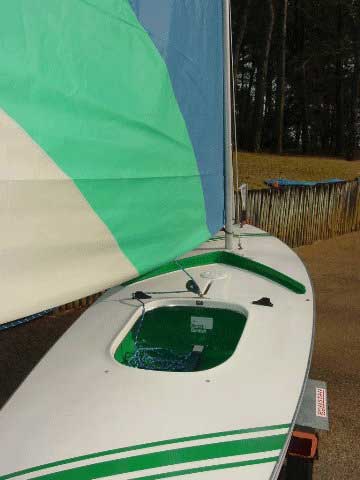1974 Sunfish sailboat