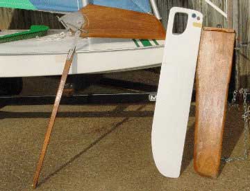 1974 Sunfish sailboat