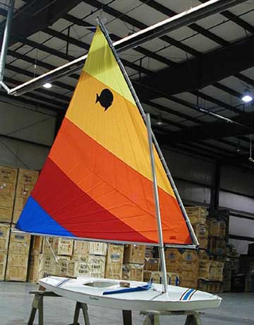 1987 Sunfish sailboat