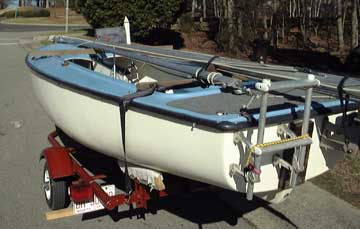 1960's Teal 16 sailboat