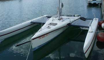 1999 Trikala 19 Trimaran sailboat