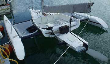 1999 Trikala 19 Trimaran sailboat