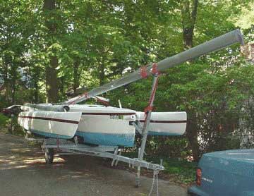 1999 Trikala 19 Trimaran sailboat