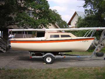 1981 Vagabond 17 sailboat