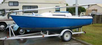 1974 Venture 17 sailboat