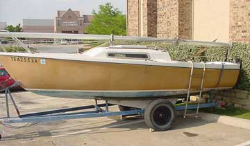 1970 Venture 17 sailboat
