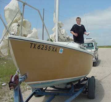 1970 Venture 17 sailboat