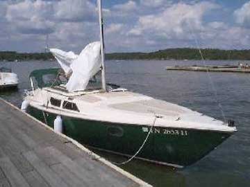 1972 Venture 222 sailboat