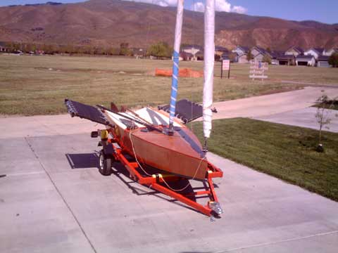 Custom Wing Dinghy, 12' sailboat