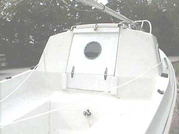 1978 WWP 15, cockpit and cabin hatch