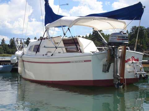 West Wight Potter 19 sailboat