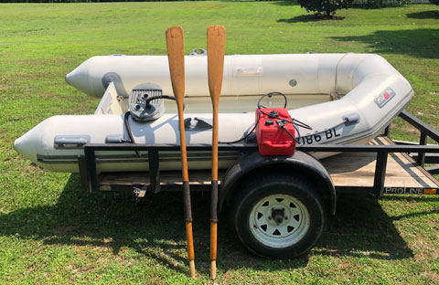 Avon RIB 3.11 (~10 feet), 2000 sailboat