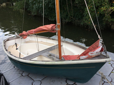 Bauer 10 sailing/rowing dinghy, 2001, sailboat