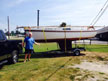 1970s Cal 20 sailboat