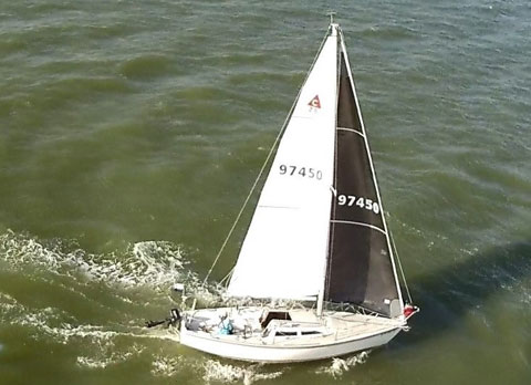 Capri 25, 1988 sailboat