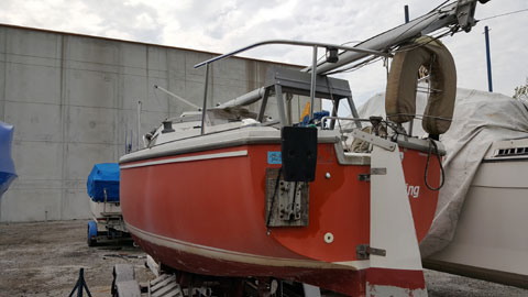 Catalina 25 swing keel, 1980 sailboat