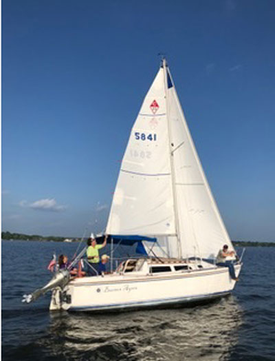 Catalina 25, 1989 sailboat