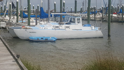 Cross Trimaran, 35 ft., 1984, sailboat