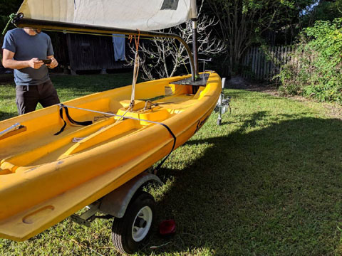 Escape Rumba sailboat