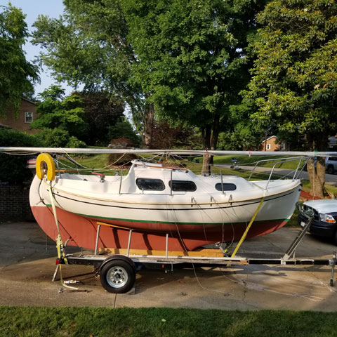 Hallman 20 1978 sailboat
