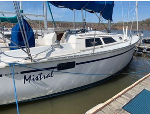 Hunter 30, 1990 sailboat