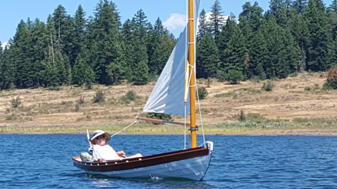 Melonseed Skiff, 1995 sailboat