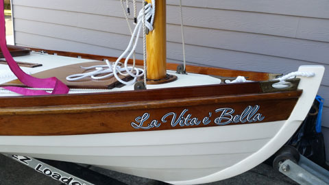Melonseed Skiff, 1995 sailboat