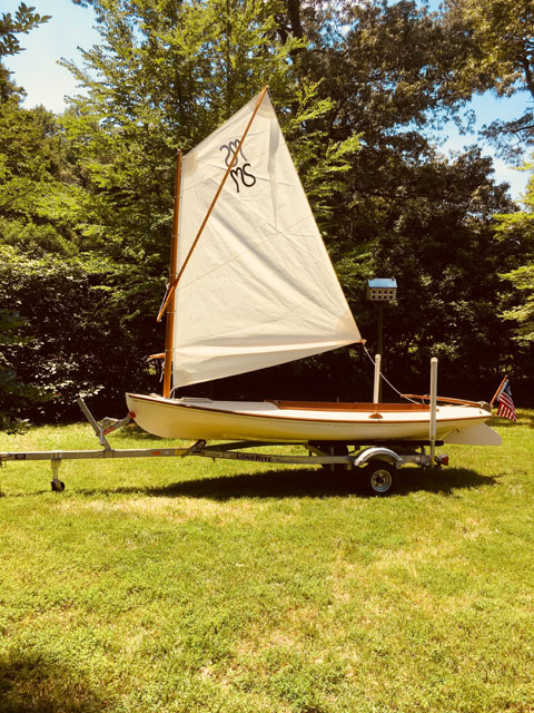 Crawford Melonseed Skiff, 2014 sailboat