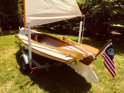 Crawford Melonseed Skiff, 2014 sailboat