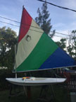 mid 70s Minifish sailboat