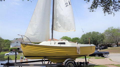 Montgomery 17, 1976 sailboat